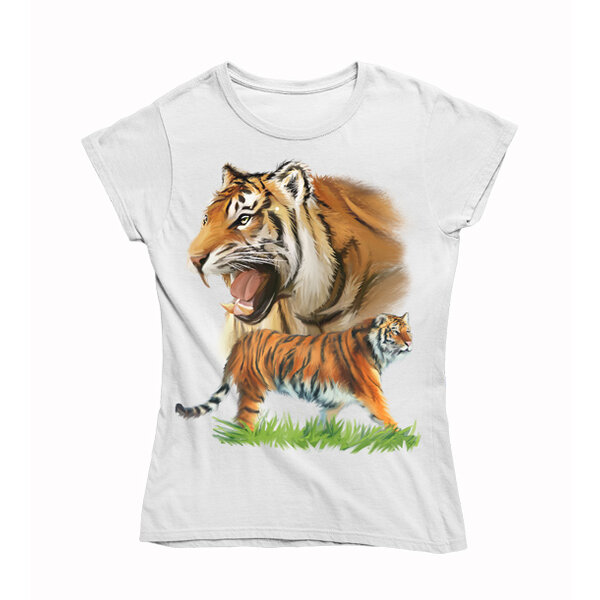 Dámske tričko tigrene - 311