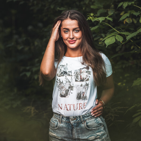 Dámske bio  tričko love nature - damske-tricko-love-nature