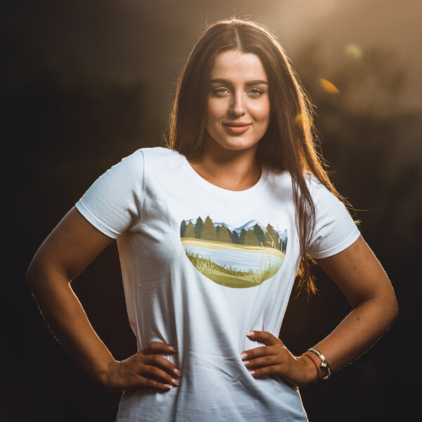 Dámske tričko živý les - damske-tricko-les-a-rieka2