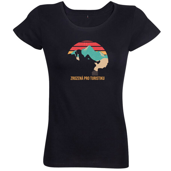 Kópia dámske tričko zrodená pre turistiku - damske-tricko-zrozena-pro-turistiku