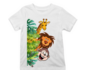 Dětská trička - exotická zvířata